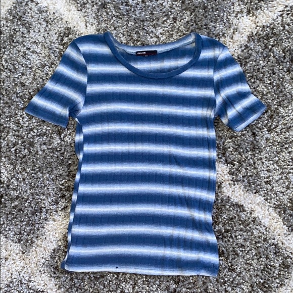 White and blue ombré top - Picture 1 of 3